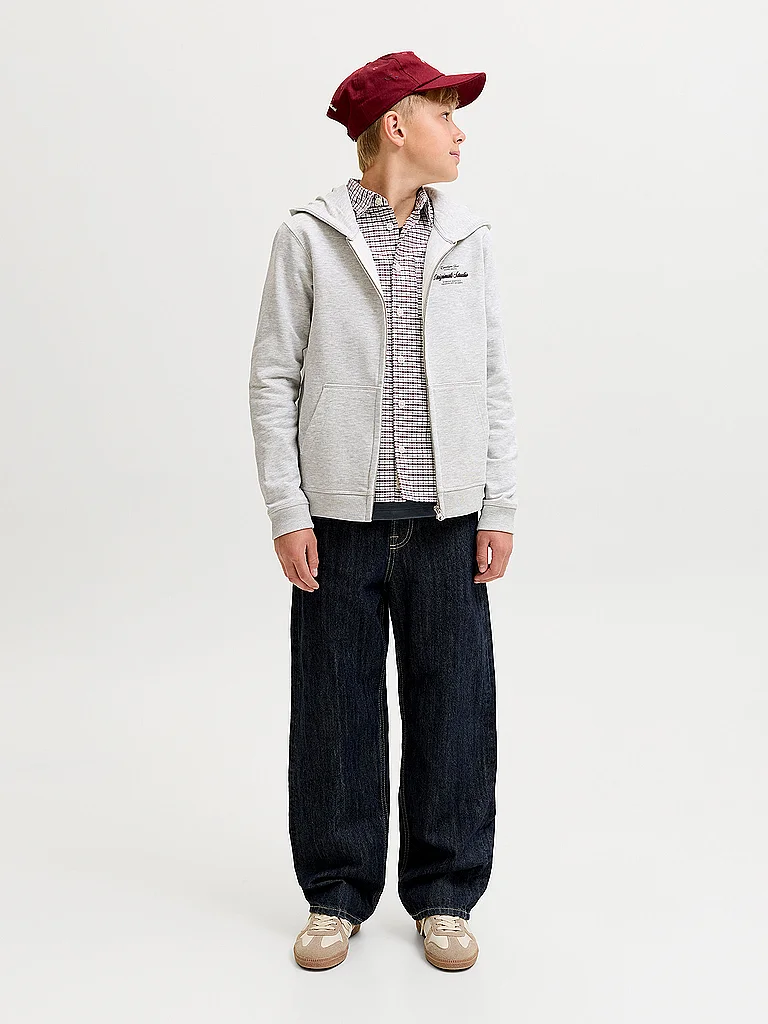 JACK & JONES Sweat shirt zippé garçon JORNORREBRO - vue 5